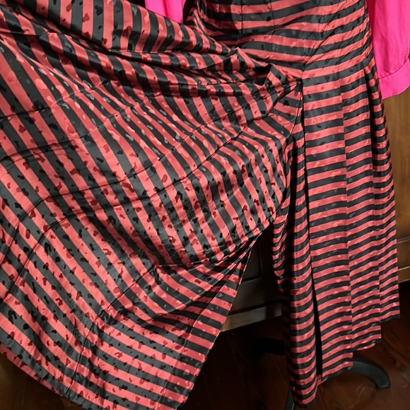 Vintage Jaeger Pleated Maxi Skort Culottes 8 - Picture 5 of 14